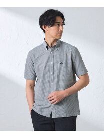 Dot Air(R)サッカーシャツ BAKER STREET ベイカー・ストリート トップス シャツ・ブラウス ネイビー グレー【送料無料】[Rakuten Fashion]