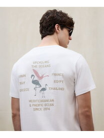 FLAM Tシャツ / FLAM T-SHIRT MAN ECOALF エコアルフ トップス カットソー・Tシャツ ホワイト【送料無料】[Rakuten Fashion]