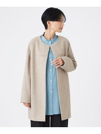 【SALE／44%OFF】【カタログ掲載】【ウォッシャブル】ウールライクジャージ-ノーカラーコーディガン EVEX by KRIZIA エヴェックス バイ クリツィア ジャケット・アウター その他のジャケット・アウター ベージュ ブラック ブルー【RBA_E】【送料無料】[Rakuten Fashion]