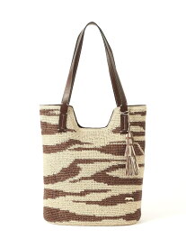 【SALE／20%OFF】ハンドニットバッグ EVEX by KRIZIA エヴェックス バイ クリツィア バッグ トートバッグ オレンジ ベージュ ブラウン【RBA_E】【送料無料】[Rakuten Fashion]