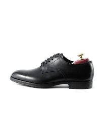 【SALE／28%OFF】【柔一/JUICHI】外羽根プレーントゥ 三陽山長 サンヨウヤマチョウ シューズ・靴 レースアップ・ドレスシューズ ブラック【RBA_E】【送料無料】[Rakuten Fashion]