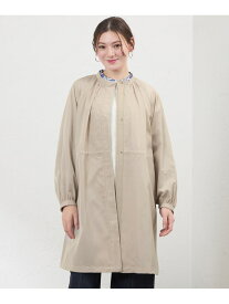 【SALE／30%OFF】スタンドカラータフタコート AMACA アマカ ジャケット・アウター レインコート ベージュ ブラック【RBA_E】【送料無料】[Rakuten Fashion]