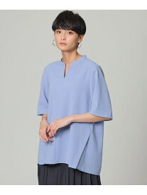 【SALE／44%OFF】【接触冷感】【吸水速乾】【ウォッシャブル】スーパードライツイルブラウス EVEX by KRIZIA エヴェックス バイ クリツィア トップス シャツ・ブラウス ブルー ブラック カーキ【RBA_E】【送料無料】[Rakuten Fashion]