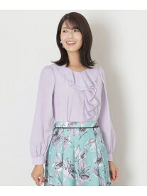 【SALE／69%OFF】ブライトクロス フリルブラウス TO BE CHIC トゥー ビー シック トップス シャツ・ブラウス レッド ホワイト【RBA_E】【送料無料】[Rakuten Fashion]