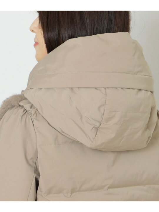 楽天市場】【SALE／46%OFF】【L】3WAYタフタ ダウンコート TO BE CHIC 
