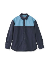 【SALE／66%OFF】ACT RE-NY シャツカバーオール 【日本限定】 ECOALF エコアルフ トップス シャツ・ブラウス ブルー ブラック【RBA_E】【送料無料】[Rakuten Fashion]