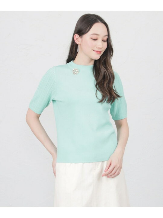 楽天市場】【SALE／40%OFF】ブライトレーヨンモックネックプルオーバー 