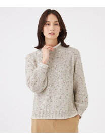 【SALE／42%OFF】スパングルファンシーヤーンプルオーバー TRANS WORK トランスワーク トップス ニット ベージュ グレー【RBA_E】【送料無料】[Rakuten Fashion]