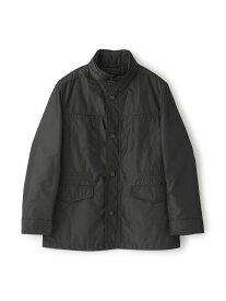 【SALE／20%OFF】【ウォッシャブル】ポリエステルタフタミリタリージャケット(2L・3Lあり) BAKER STREET ベイカー・ストリート ジャケット・アウター ブルゾン・ジャンパー グリーン ネイビー【RBA_E】【送料無料】[Rakuten Fashion]