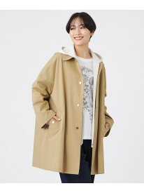 【SALE／42%OFF】【はっ水・ウォッシャブル】テックスブリッドステンカラーコート EVEX by KRIZIA エヴェックス バイ クリツィア ジャケット・アウター ステンカラーコート ブラック ベージュ【RBA_E】【送料無料】[Rakuten Fashion]