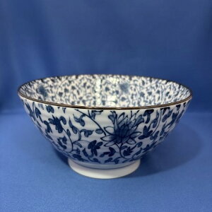反どんぶり 藍絵 みじん唐草 美濃焼 清秀丼 どんぶり 染付 和食器 磁器 陶器 高級感 日本製 伝統美 食卓映え ギフトに最適 美しい藍色 モダン 和風 使いやすい おしゃれ食器 飲食店 旅館