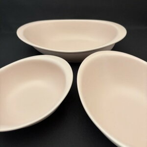オーブンウエア OVENWARE オーバル ピンク 3種耐熱磁器 波佐見焼 グラタン皿 オーブン皿 グリル料理 オーブン料理 耐熱皿 オーバル型 Lサイズ Mサイズ Sサイズ おしゃれ パステルカラー 桃色 無