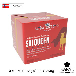 ノルウェー ゴード チーズスキ クイーン250g(Gjetost) (Ski Queen）【北欧　お土産】