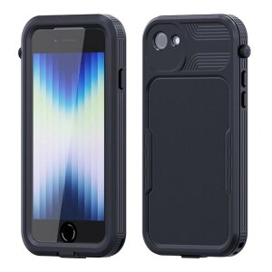 X}zP[X iphone se3hP[X  iPhone SE 2022gуJo[ ČRMILKi IP68Ki ϏՌ ho XN[ی ^y 360°Sʕی Shdl iPhone 7 P[X  Be  C v[