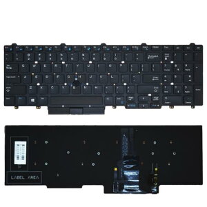 �L�[�{�[�h DELL�m�[�g�p�\�R�������p �K�p For LATITUDE E5550 E5570 5580 5590 7510 7710 7720 �R���p�`�r���e�BLaptop�C�������p�݊������i