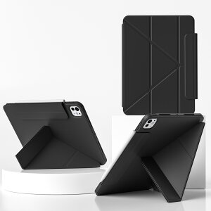 2024IPadPro5�ی�P�[�X IPadAir4/5/6�^�u���b�g�J�o�[ ipad7/8/9 �}�O�l�b�g���C�^�u���b�g�P�[�X 2024ipadpro7�O�܂�^�u���b�g�ی�J�o�[�P�[�X �N���A�����^�u���b�g�J�o�[ �I�[�g�X���[�v�A�C�p