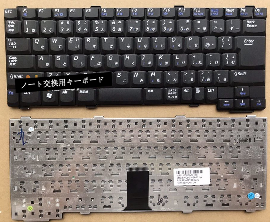 新品 For NEC VY25AF-7 PC-VY25AFZ77 LL750 S VF-6 ノート修理交換用日本語キーボード パソコン キーボード 日本語