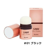 SMHヘアファンデーション 12g ＃01 ブラック ルアン スーパーミリオンヘアー 白髪隠し ファンデーション …