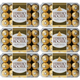 フェレロ ロシェ 30個入り 6箱セット チョコ チョコレート ヘーゼルナッツ FERRERO ROCHER 送料無料