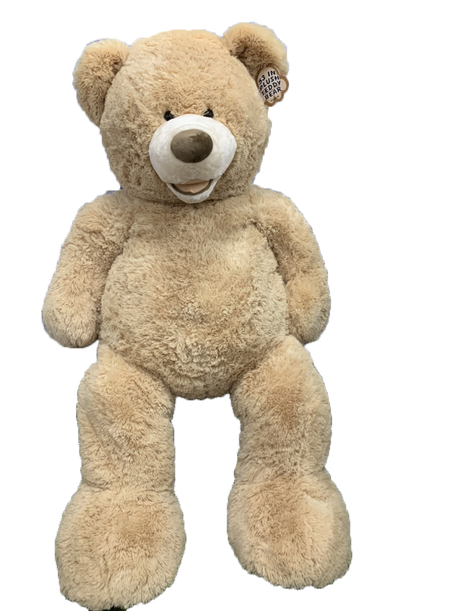 コストコ ハグミービッグベア 135cm ベージュ 時間指定不可 SITTING BEAR くまのぬいぐるみ 熊 ヌイグルミ 大型 新品入荷 特大 誕生日プレゼント クマ 贈り物