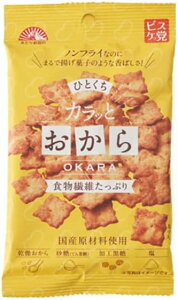 前田製菓 ひとくちカラッとおから 38g×20袋 ケース ノンフライおからスナック
