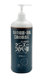 【合算3150円で送料無料】【第3類医薬品】ケンエーうがい薬 600ml