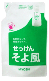 【合算3150円で送料無料】そよ風 液体せっけん リフィル 1L