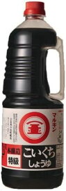 【合算3150円で送料無料】マルキン　濃口しょうゆ　ペット 1.8L