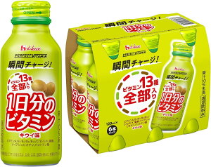 �y���Z3150�~�ő��������z�n�E�X�E�F���l�X PERFECT VITAMIN �p�[�t�F�N�g�r�^�~�� 1�����̃r�^�~�� �L�E�C�� 120ml×6�{��