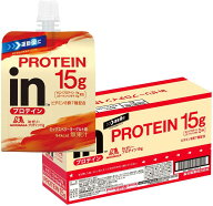 【合算3150円で送料無料】森永製菓 inゼリー プロテイン15g ミックスベリーヨーグルト味 150g×6個