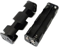 単三　8本　電池ボックス　電池ケース　2列　スナップ接続　約31.3×約110.2×高さ29.0mm　1個入　＜bat-…