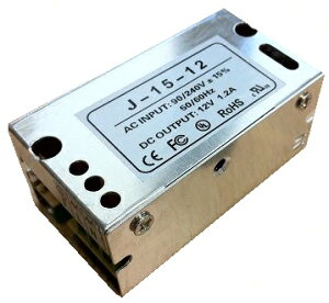 12V1.2A�@15W�X�C�b�`���O�d���@ ��70×��39×��31mm�@�X�C�b�`���O�d���@1���@��bat-520��