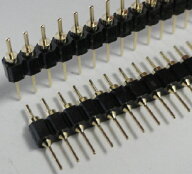 1×32=32P　分割可　丸ピンヘッダ　2.54mmピッチ　2個入　＜con-079＞