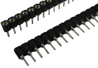 1×40=40P　分割可丸ピンソケット　2.54mmピッチ　2個入　＜con-073＞