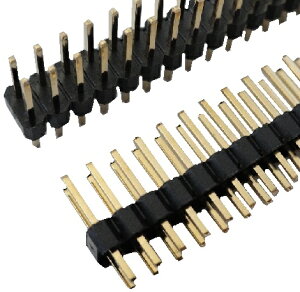 2×40=80P�@�����@�s���w�b�_�@�����b�L�@2.54mm�s�b�`�@2���@��con-211��
