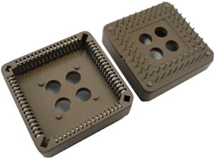 PLCC�R�l�N�^�@68�s�������`�@17×4��68P�@2.54mm�s�b�`�@2����con-404��