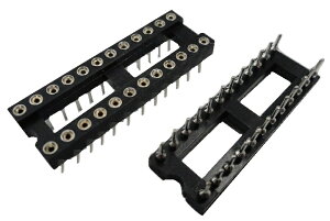 24�s���@��7.62mm�@IC�\�P�b�g�ۃs���@2���@��ics-042��