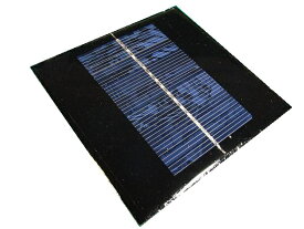 約100×100mm　8.5V　80mA　工作用太陽電池　小型ソーラーパネル　1枚入　＜psp-801＞