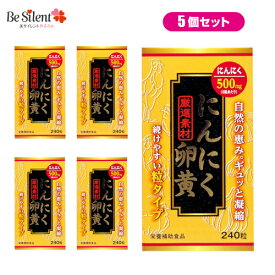 にんにく卵黄 240粒 5個セット にんにく 卵黄 サプリメント