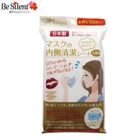 【1/31までエントリーでP5倍】マスクの内側清潔シート 大容量 100枚入り インナーマスク 使い捨て マスク インナーシート 日本製 ランリーゼ 衛生 不織布シート 取り替えシートファンデーション 【メール便対象品】【vi】1000円ポッキリ