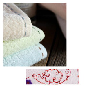 mama's select コレット フェイスタオル ピンク 今治タオル コンテックス キッチンタオルにも おしゃれ 日本製 〔お取り寄せ商品〕