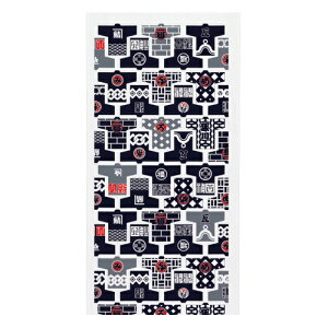 (定形外郵便対応)布ごよみ てぬぐい はんてん タオル 日本製〔お取り寄せ商品〕