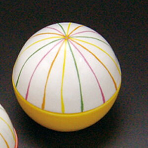 《在庫品》和食器 手まり型珍味入(黄) キッチン雑貨 おせち 豆鉢 深皿 おしゃれ 〔お取り寄せ商品〕