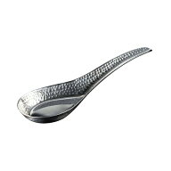 ステンレス槌目 レンゲ カトラリー れんげ スプーン（お取り寄せ商品）