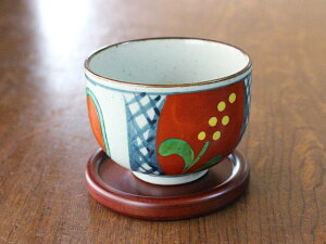 【アウトレット】赤絵すずらん 煎茶 / 和食器 煎茶碗 湯呑み 湯呑 湯飲み ゆのみ 湯呑茶碗