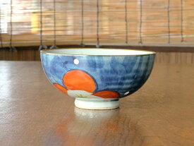 【アウトレット】梅 中平 Φ11.0cm / 和食器 手作りの器 茶碗 ご飯茶碗 昭和レトロ 飯碗 お茶わん