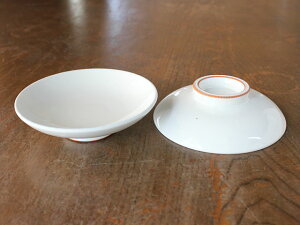 【アウトレット】4寸 小丼用フタ(フタのみ・ハマ2ヶ所) / どんぶり用のふた 蓋