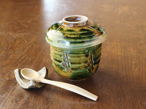 【アウトレット】茶織部 蒸し碗 / 美濃焼 手づくりの器 高級和食器 茶碗蒸し 湯葉蒸し お吸い物 ぜんざい お汁粉