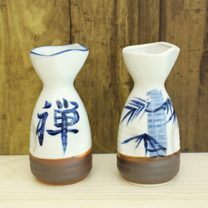 楽天市場】【アウトレット】柄おまかせ 手描き藍染塗分け 徳利[6.2 