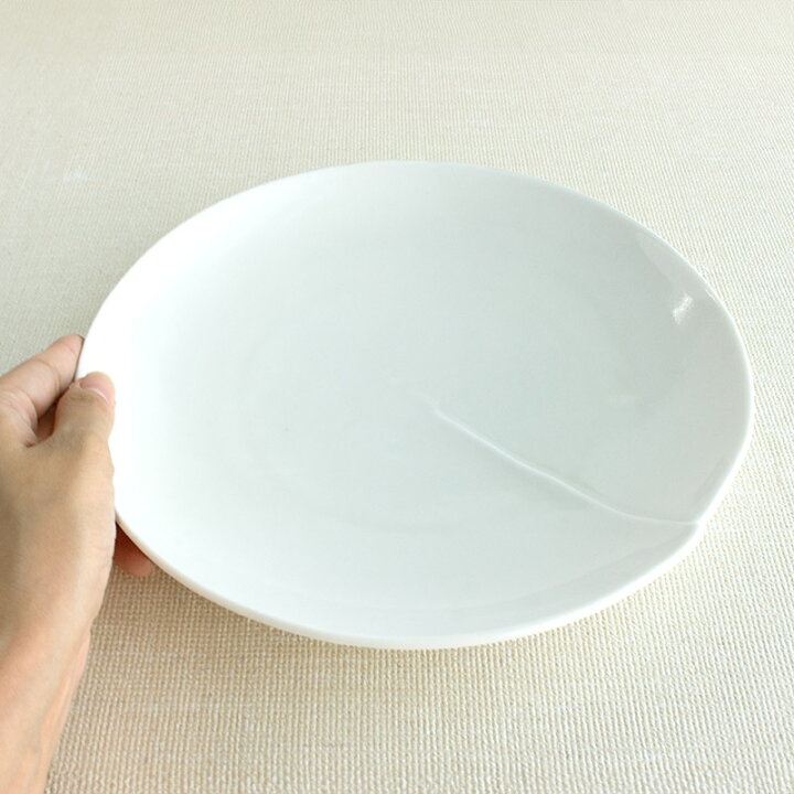 楽天市場】【アウトレット】白磁 重ね 8.0皿（Φ24.3cm） / 食器 白い 